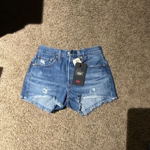 Levi’s 501 high rise shorts